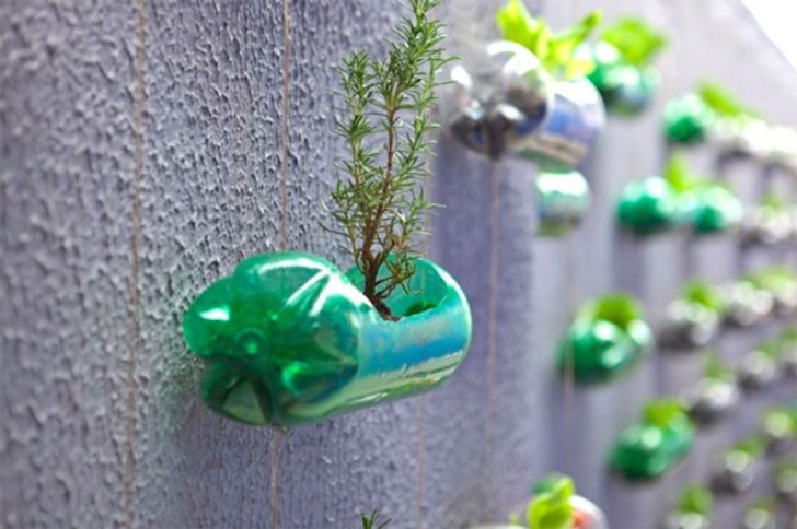 botellas de plastico macetas 