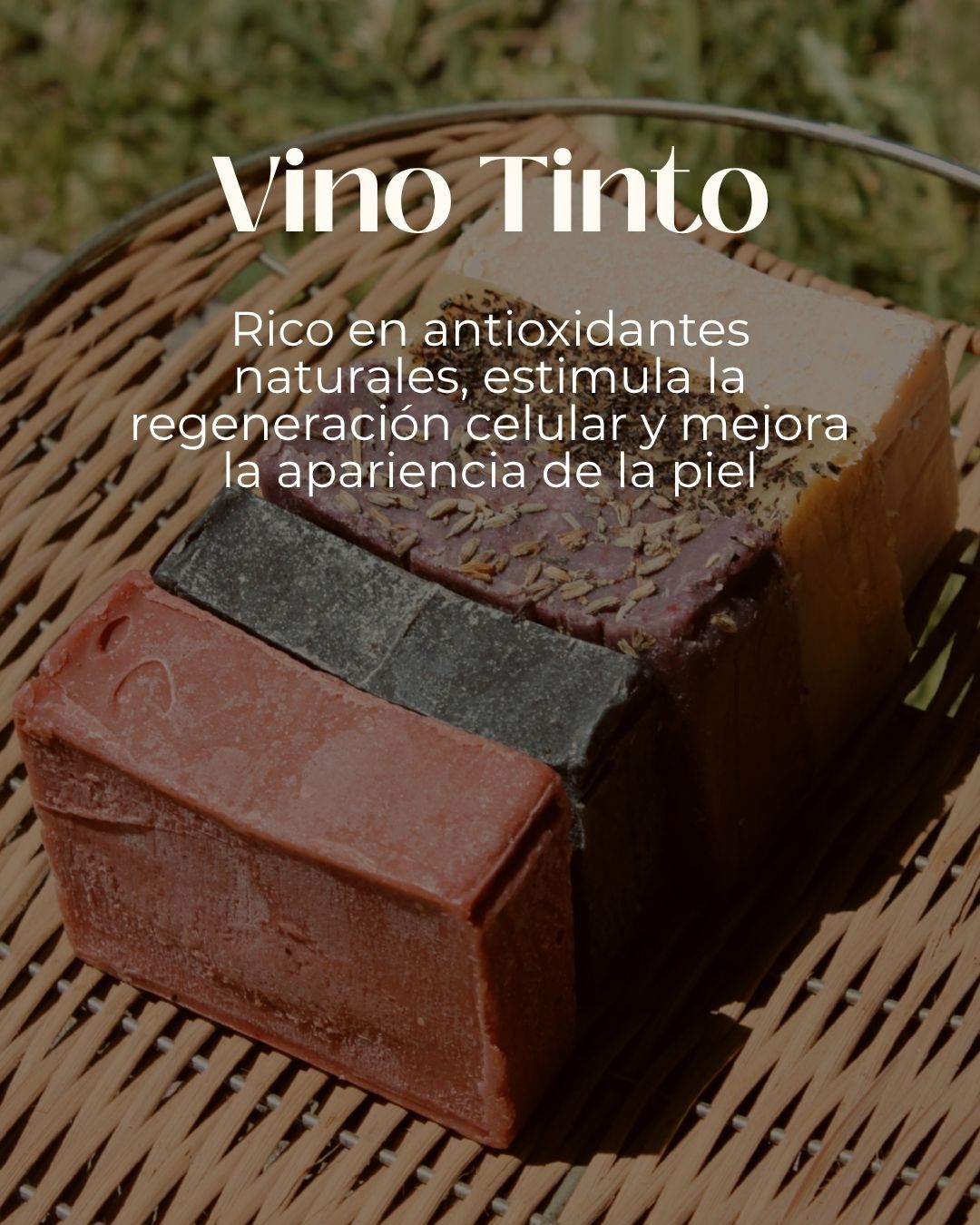 Jabón Vino Tinto